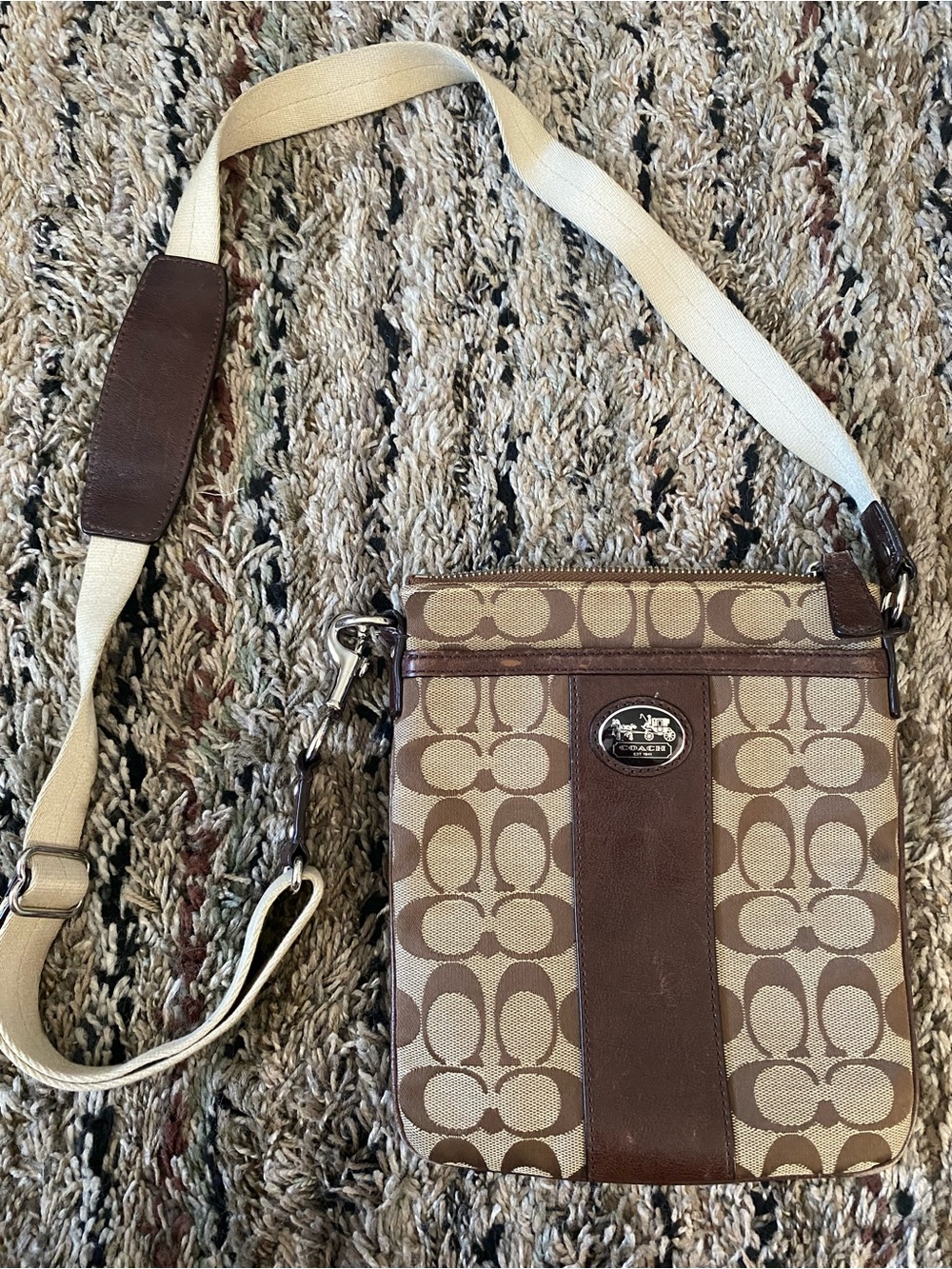 Vintage Coach Crossbody Bag